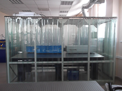Система очистки зоны эксперимента ЧИСТАЯ ЗОНА c фильтровентиляционным модулем PAFG-FFUST-AL-800