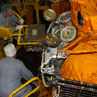 Small spacecraft “AIST” successfully undocked from Bion-M spacecraft and moved to its own orbit