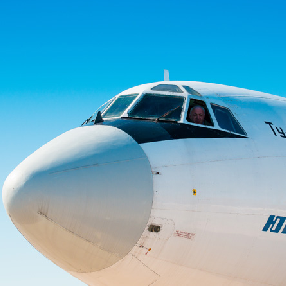 TU-154 is closer to SSAU airfield 