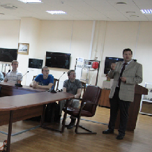 Kirill Larin told SSAU an optical imaging of biological tissues