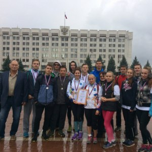 Сборная университета заняла второе место в студенческом зачете легкоатлетической эстафеты