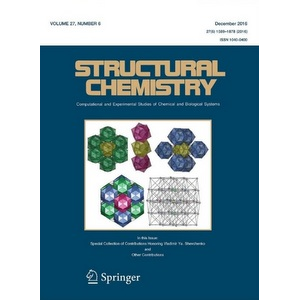 Профессор Владислав Блатов стал приглашенным редактором Structural Chemistry