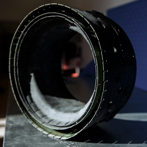 A serial gas turbine engine with 3D-printed combustion chamber was tested at university