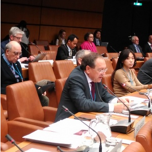 Representative of the University performed at the 55<sup>th</sup> session of the UN Committee on Outer Space