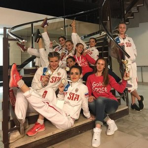 "Серебро" чемпионата Европы по фитнес-аэробике