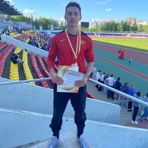 Владислав Шамарин - призер чемпионата ПФО по легкой атлетике