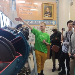 Иностранные слушатели подфака знакомятся с Самарским университетом