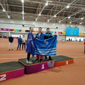 Легкоатлеты университета завоевали 12 медалей