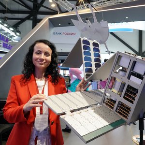 Samara University Presented the AIST-ST Dummy Radar Satellite at SPIEF
