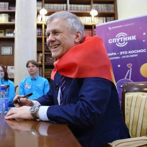 "Учитесь, учитесь и ещё раз учитесь!": летчик-космонавт Российской Федерации Андрей Иванович Борисенко встретился с финалистами конкурса "Спутник"