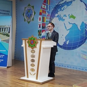 Магистрант исторического факультета выступил на конференции в Туркменистане
