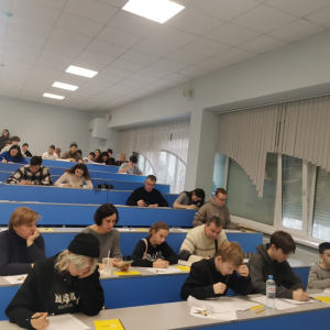 В университете состоялся Всероссийский математический диктант