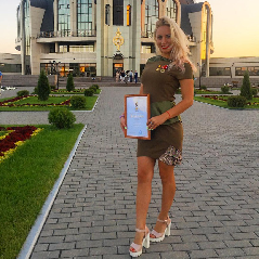 Студентка Самарского университета привезла золотую медаль конкурса СМИ "Патриот России"