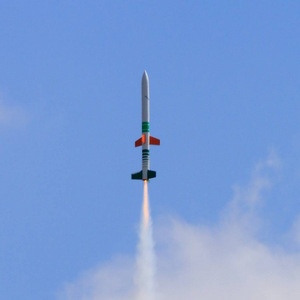 Samara students successfully launch a rocket from a French military proving ground