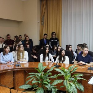 Председатель Совета по правам человека Михаил Федотов встретился со студентами университета