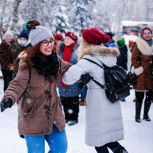 Иностранные слушатели приняли участие в фестивале "Славянская зима"
