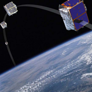 Развернуть сеть микроспутников в космосе
