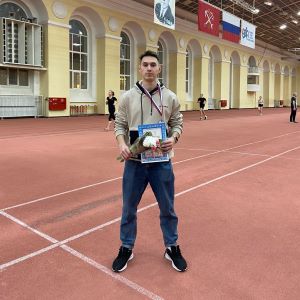 Легкоатлет Владислав Шамарин получил "серебро" в Санкт-Петербурге
