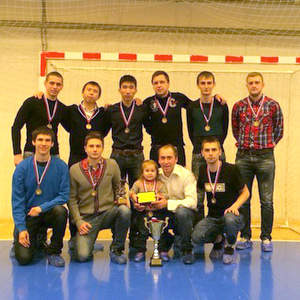 Команда СГАУ по мини-футболу стала третьей в городском дивизионе высшей лиги
