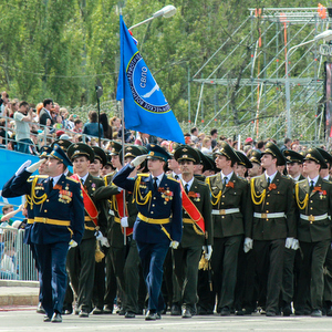 Самарский университет принял участие в Параде Победы