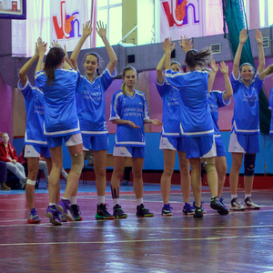 Представляем женскую баскетбольной сборную Самарского университета