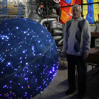 В музее авиации и космонавтики СГАУ появился глобус звёздного неба
